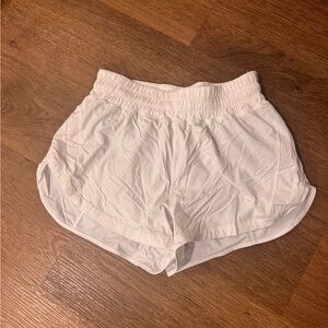 Lululemon track that high rise 3 in shorts